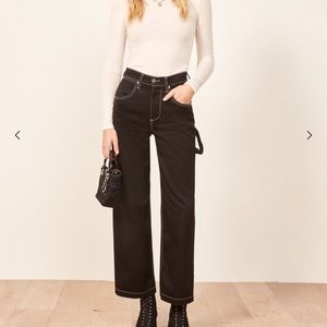 Reformation Carpenter Pant | Black